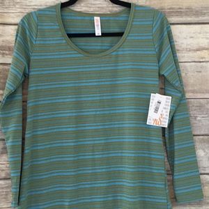 Lularoe Lynnae long sleeve tee